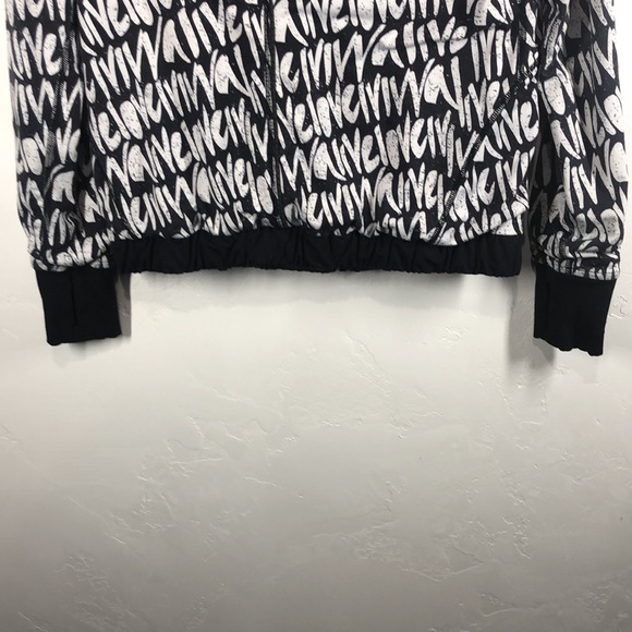 Ivivva Lululemon black and white reversible jacket size 14 - Picture 9 of 16